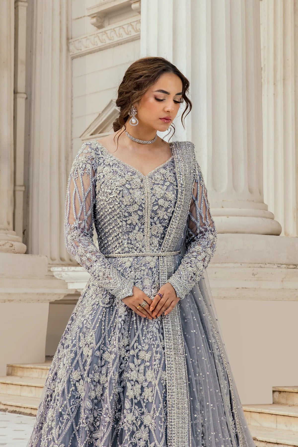 (EK Erum Khan (IRIS Bridal Couture 23/24"Moonlit Majesty)