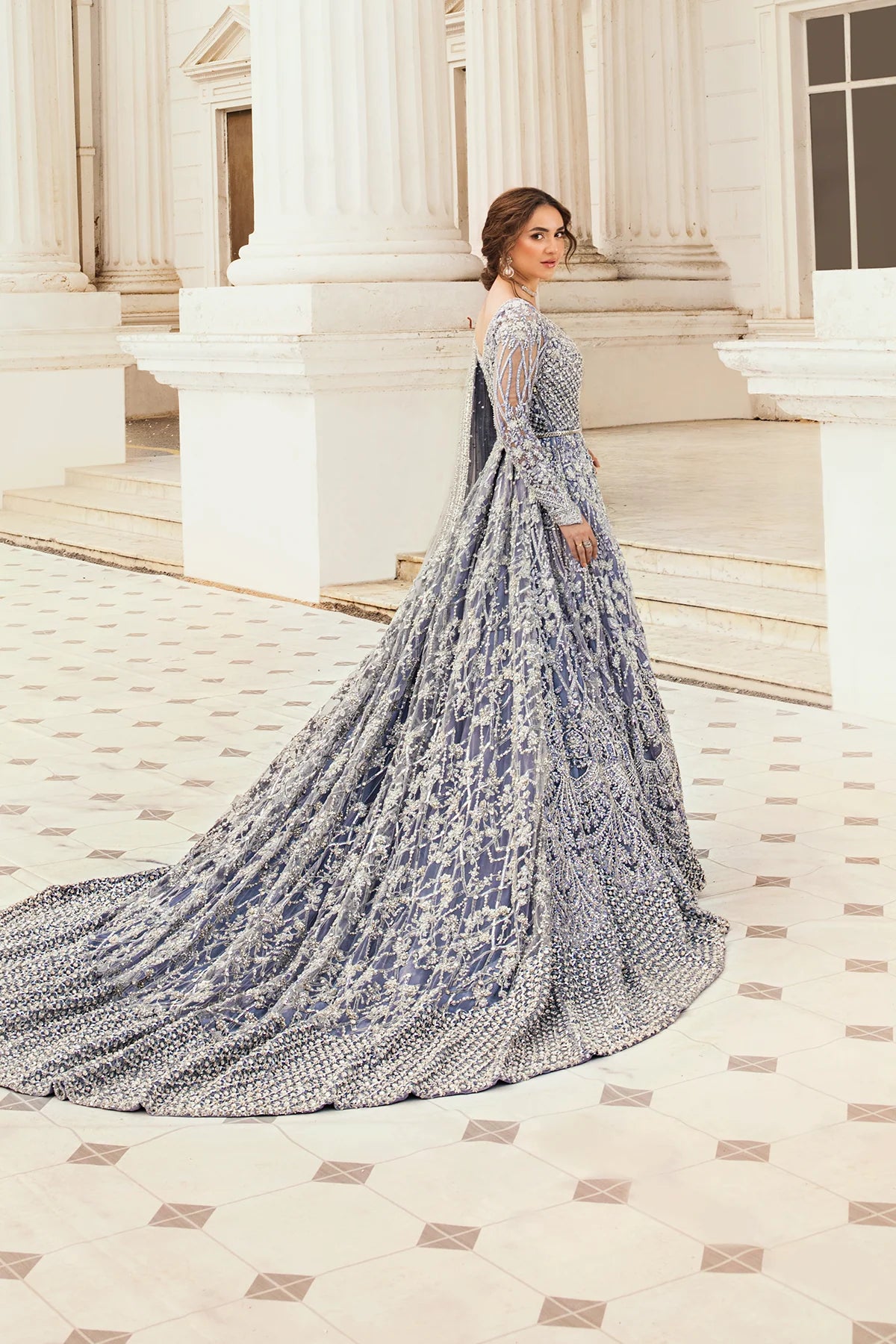 (EK Erum Khan (IRIS Bridal Couture 23/24"Moonlit Majesty)