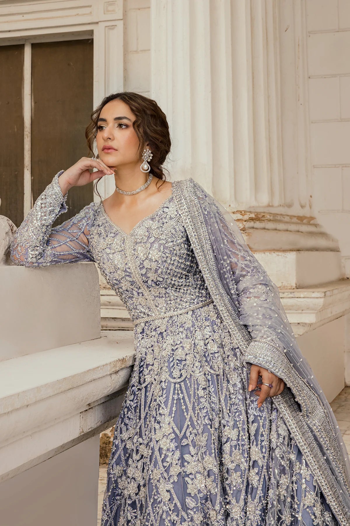 (EK Erum Khan (IRIS Bridal Couture 23/24"Moonlit Majesty)