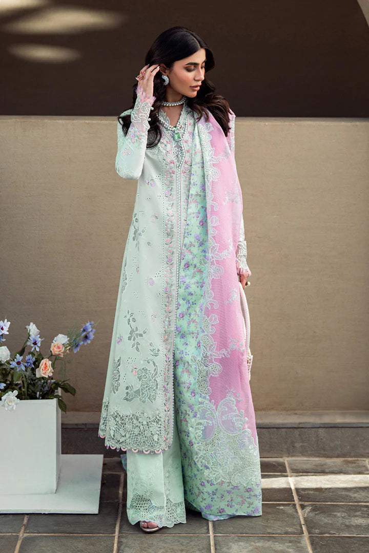 QALAMKAR (SAHIL LUXURY LAWN '25 CHLOE FK-04)