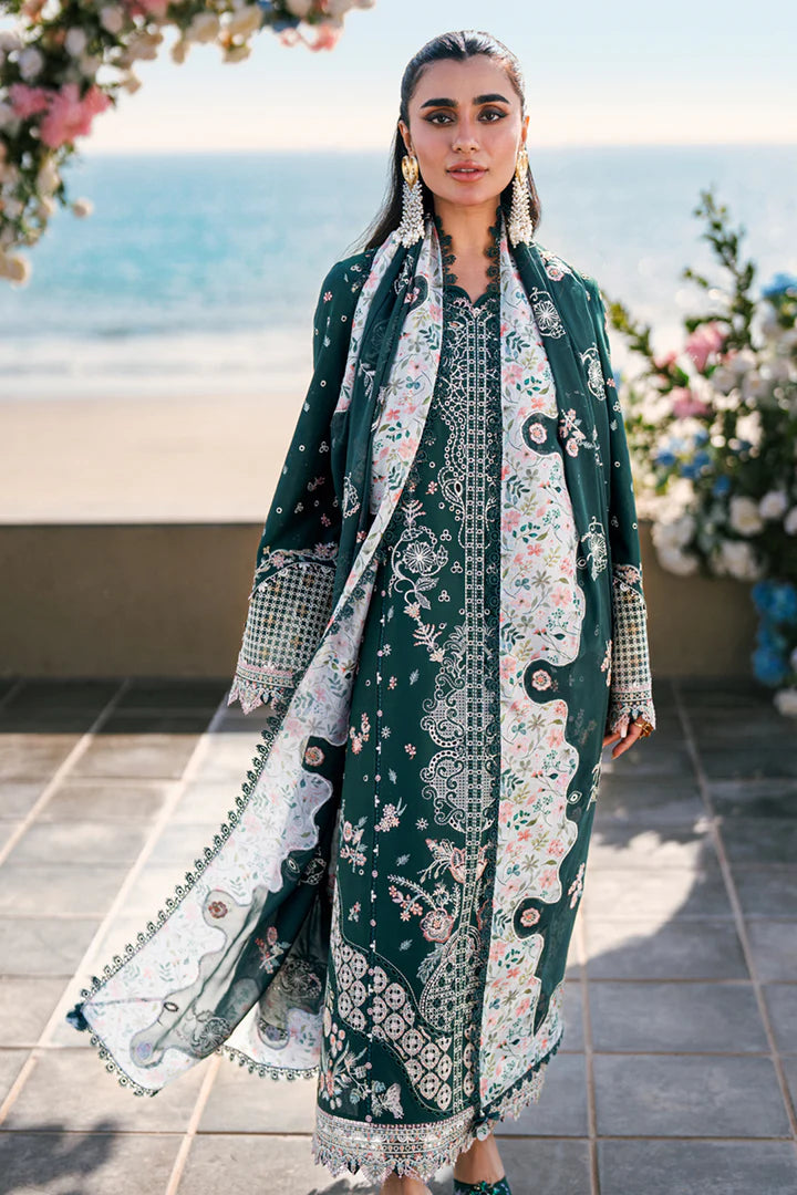 QALAMKAR SAHIL (LUXURY LAWN '25 ELIZA FK-13)