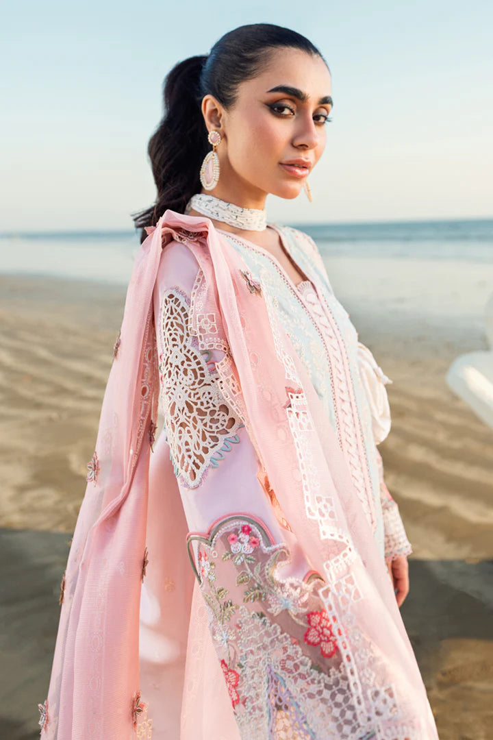QALAMKAR SAHIL LUXURY LAWN '25 (REEM FK-08)
