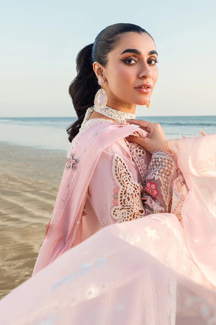 QALAMKAR SAHIL LUXURY LAWN '25 (REEM FK-08)