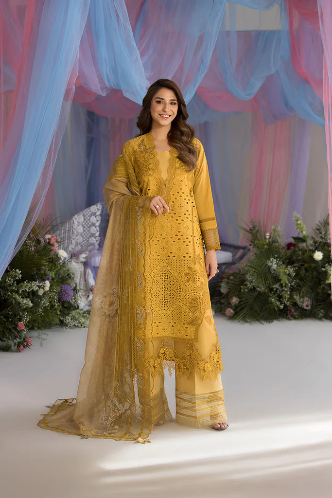 SOBIA NAZIR LUXURY lawn (3 Pcs 1A)