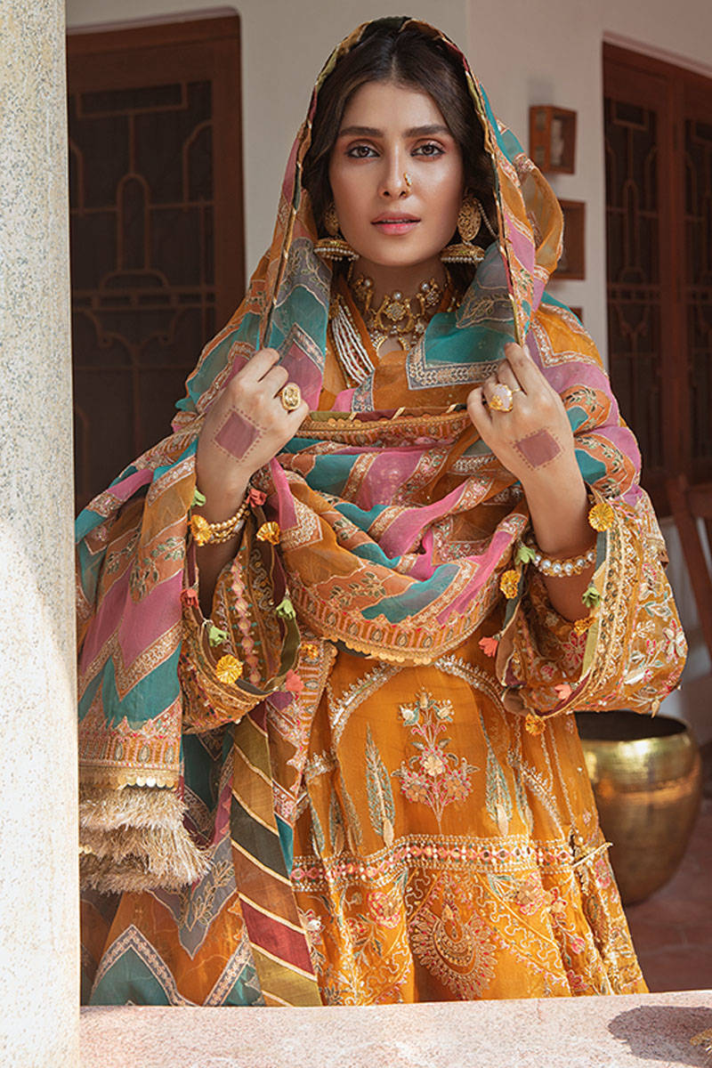 MNR DESIGN STUDIO Zarlish by HEENA MUSTARD (ZWU-21-07)