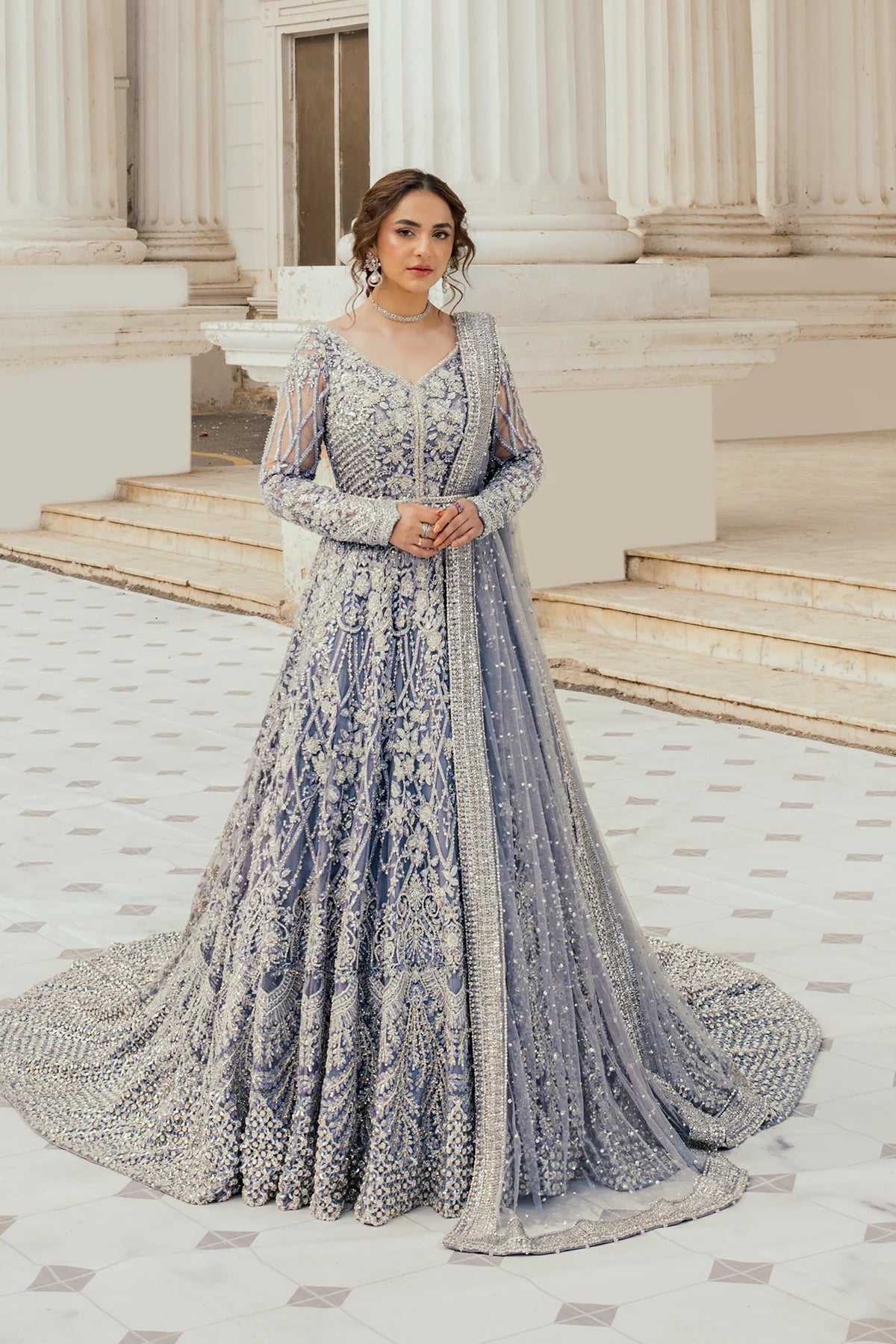 (EK Erum Khan (IRIS Bridal Couture 23/24"Moonlit Majesty)