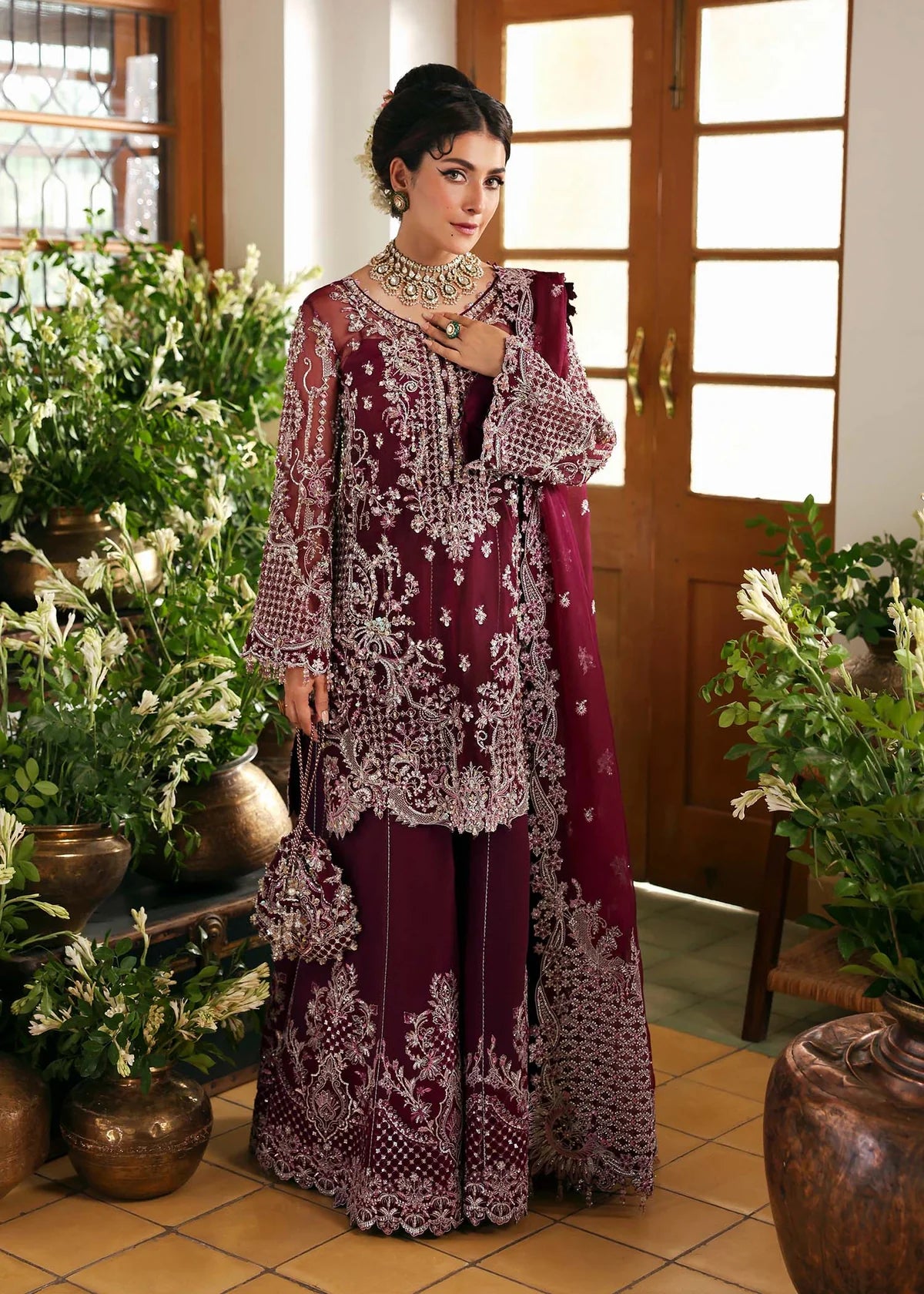KANWAL MALIK (ماہی FESTIVE UNSTITCHED 25 Safiya)