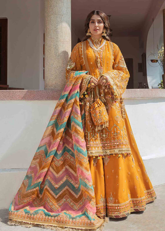 MNR DESIGN STUDIO Zarlish by  HEENA MUSTARD (ZWU-21-07)
