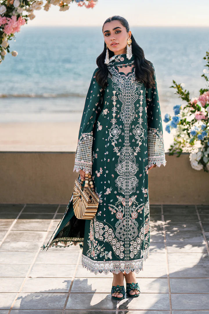 QALAMKAR SAHIL (LUXURY LAWN '25 ELIZA FK-13)