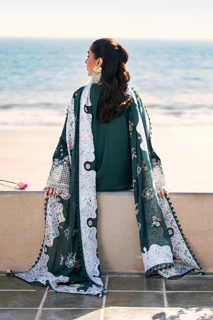 QALAMKAR SAHIL (LUXURY LAWN '25 ELIZA FK-13)