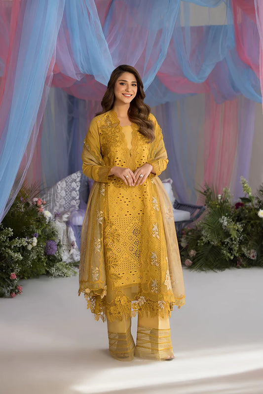 SOBIA NAZIR LUXURY lawn (3 Pcs 1A)