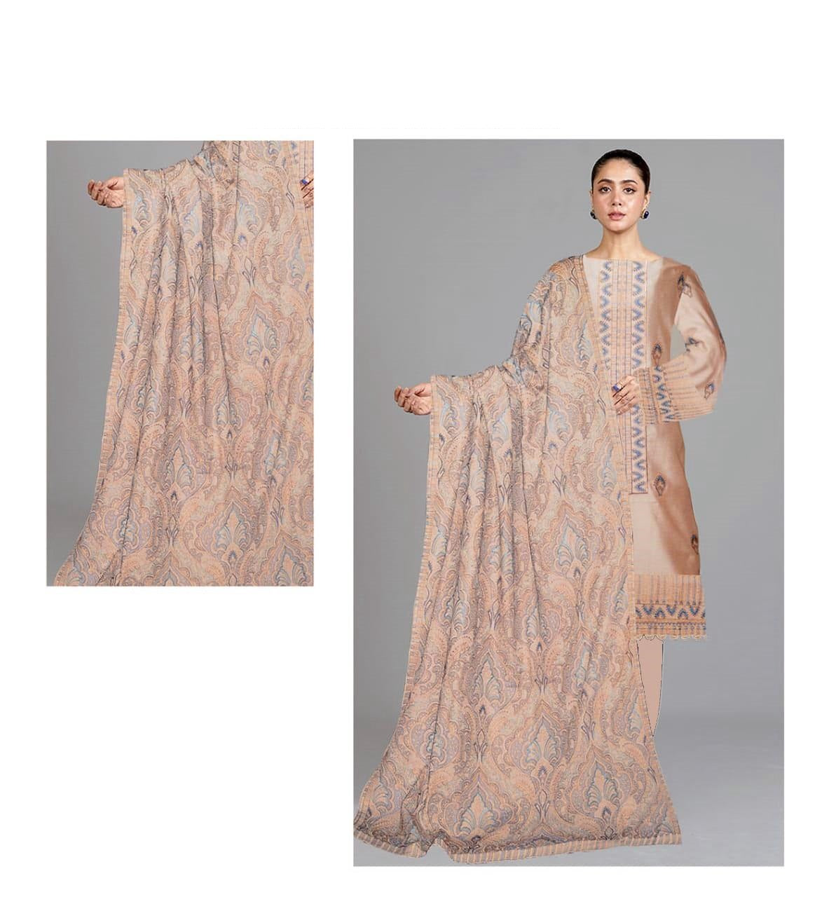 Bareezé QAUS E QAZA (SHAWL)